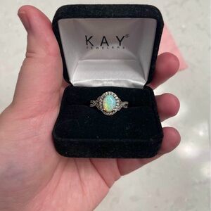Beautiful opal ring